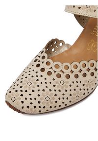 Rieker Półbuty 43753-60 Beżowy. Kolor: beżowy. Materiał: skóra #4