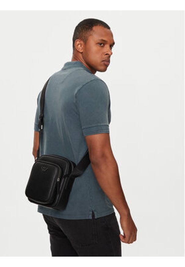 Emporio Armani Saszetka Y4M387 Y138E 81072 Czarny. Kolor: czarny. Materiał: materiał