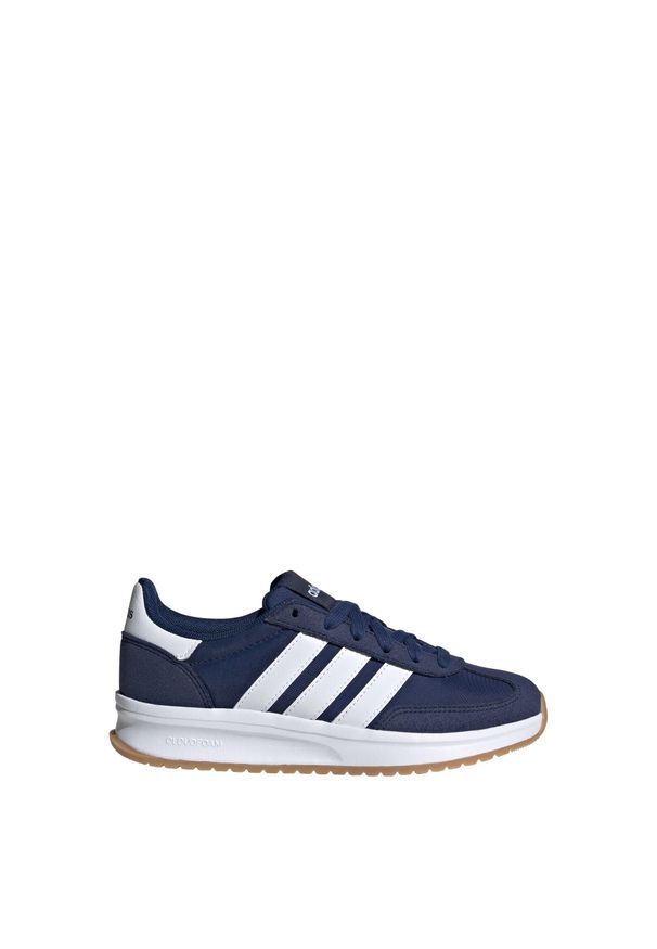 Adidas - Buty Run 70s 2.0 Kids. Kolor: niebieski, biały, wielokolorowy. Materiał: materiał. Styl: sportowy. Sport: bieganie