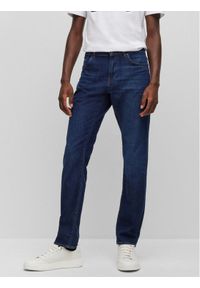 BOSS - Boss Jeansy Delaware3-1 50488459 Granatowy Slim Fit. Kolor: niebieski