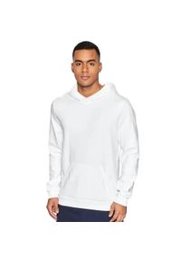 Bluza Le Coq Sportif Biała z Kapturem. Typ kołnierza: kaptur. Kolor: biały. Materiał: bawełna. Wzór: haft #1