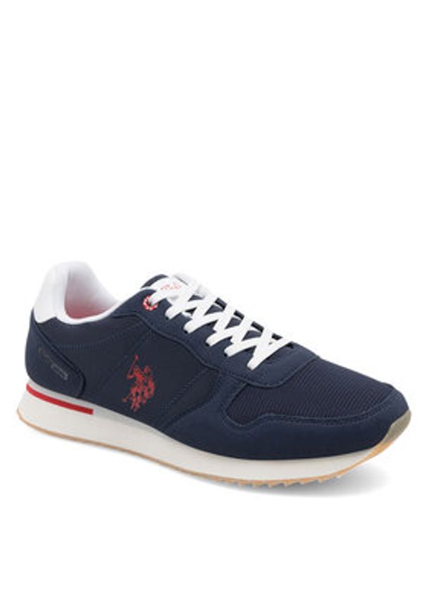 U.S. Polo Assn. Sneakersy ALTENA001A Granatowy. Kolor: niebieski. Materiał: materiał