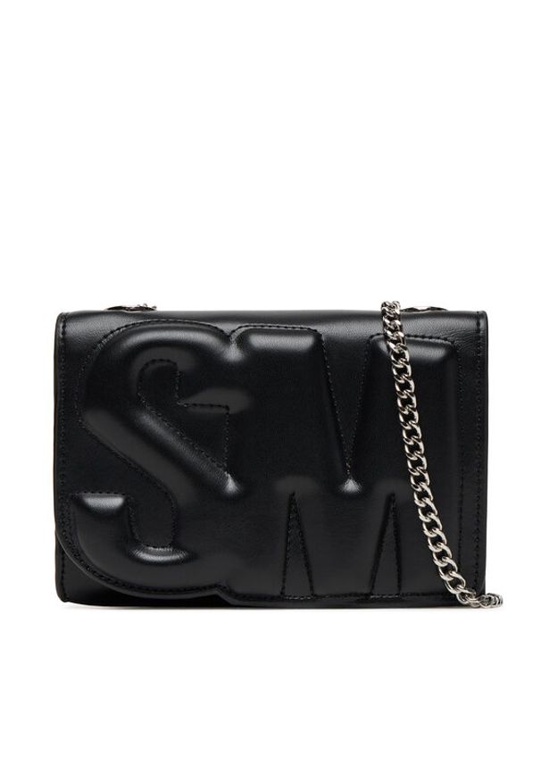 Steve Madden Torebka Bzoie SM13002239 Czarny. Kolor: czarny. Materiał: skórzane