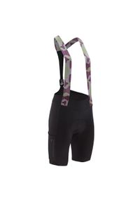 Damskie spodenki na szelkach i w pasie Silvini Salia. Kolor: czarny. Sport: kolarstwo #1
