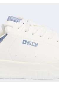 Big-Star - Sneakersy męskie ze skóry ekologicznej beżowe NN174150 801. Okazja: na co dzień. Kolor: beżowy. Materiał: skóra ekologiczna #4