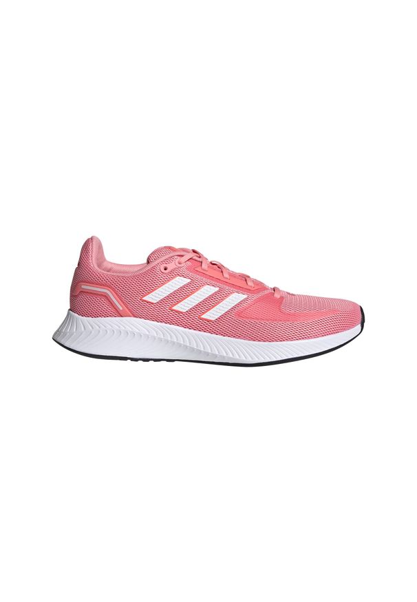 Adidas - Buty do biegania adidas Runfalcon 2.0 W FZ1327. Kolor: biały, wielokolorowy, różowy