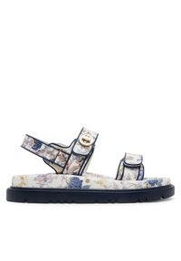 Aldo Sandały Linette 13966758 Niebieski. Kolor: niebieski. Materiał: skóra