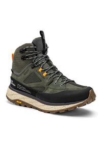 Buty trekkingowe męskie Jack Wolfskin Terraquest Texapore Mid. Kolor: zielony