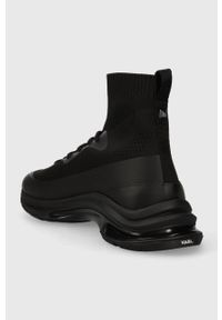 Karl Lagerfeld sneakersy LUX FINESSE kolor czarny KL53141. Nosek buta: okrągły. Zapięcie: sznurówki. Kolor: czarny. Szerokość cholewki: normalna #2
