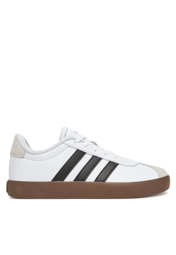 Adidas - adidas Sneakersy C-VL COURT 3.0 K ID9062 Biały. Kolor: biały. Materiał: skóra