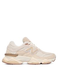 New Balance Sneakersy U9060CCB W Beżowy. Kolor: beżowy. Materiał: skóra, zamsz