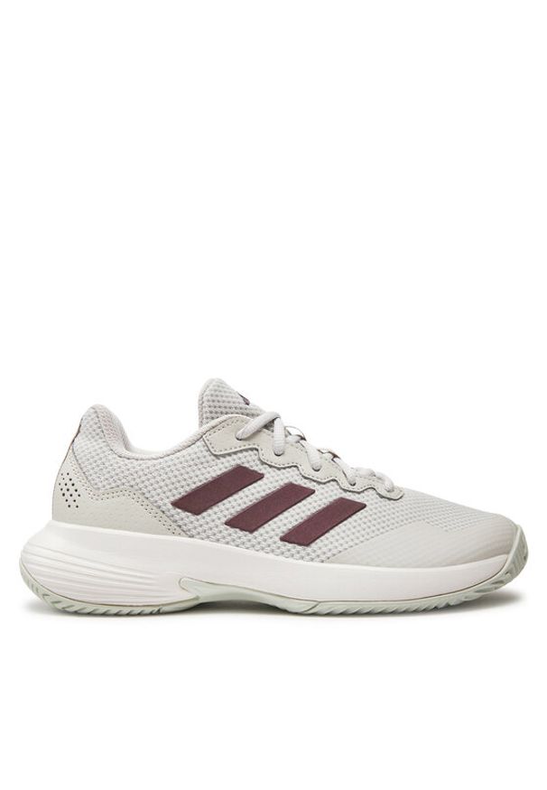 Adidas - adidas Buty Gamecourt 2.0 Tennis IE0841 Szary. Kolor: szary