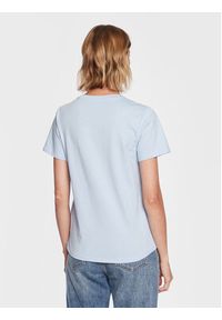 Pepe Jeans T-Shirt Wendy PL505480 Niebieski Regular Fit. Kolor: niebieski. Materiał: bawełna