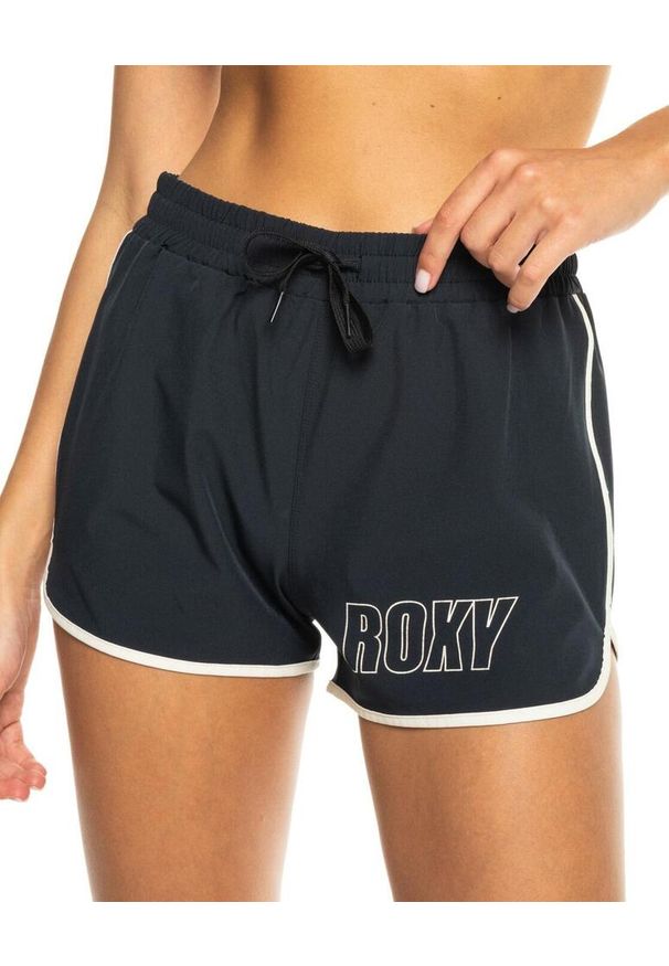 Roxy - dla Kobiety EVERYDAY FLOW Czarny. Kolor: brązowy, zielony, wielokolorowy. Materiał: elastan, poliester, materiał. Długość: krótkie