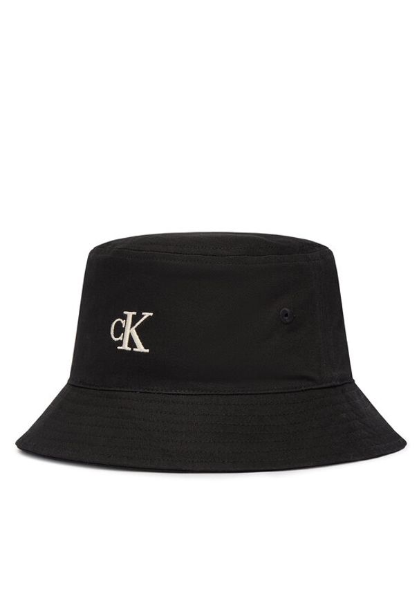 Calvin Klein Kapelusz LV04F5101G Czarny. Kolor: czarny. Materiał: bawełna