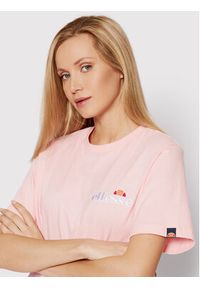 Ellesse T-Shirt Kittin SGK13290 Różowy Regular Fit. Kolor: różowy. Materiał: bawełna #3