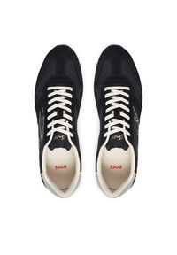 BOSS Sneakersy Levon 50569298 Czarny. Kolor: czarny. Materiał: materiał #6