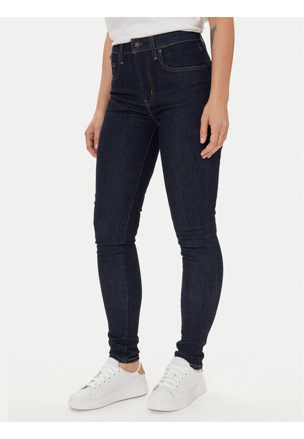 Levi's® Jeansy 721™ 18882-0626 Granatowy Skinny Fit. Kolor: niebieski