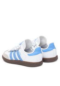 Adidas - adidas Sneakersy Samba Og Comfort Closure Elastic Lace KZ8679 Biały. Kolor: biały. Materiał: skóra #4