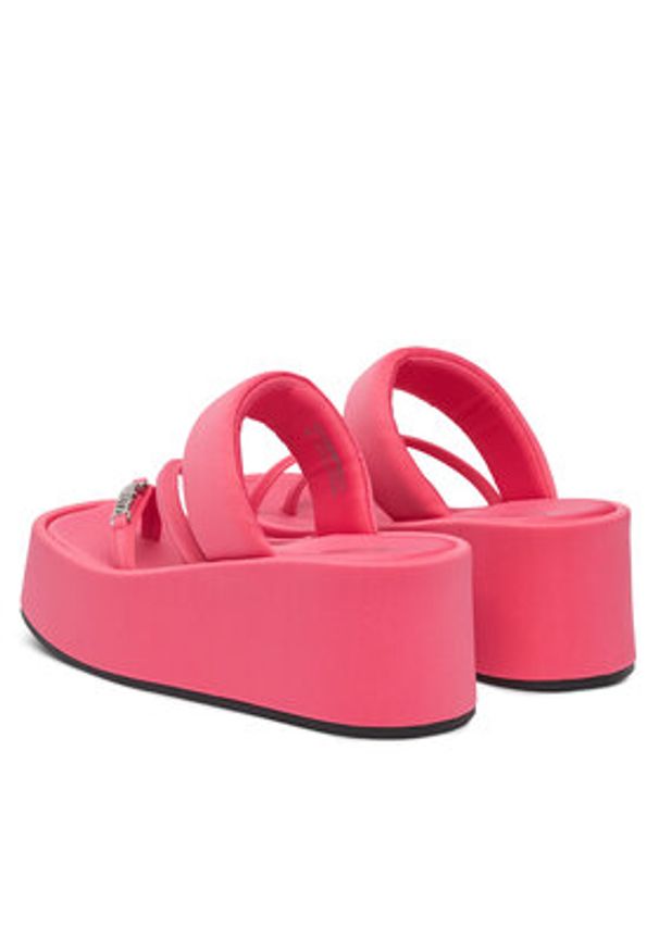 Juicy Couture Japonki WSS21515-01 Różowy. Kolor: różowy. Materiał: materiał