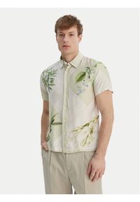 Guess Koszula M6GH81 W2063 Zielony Regular Fit. Kolor: zielony. Materiał: wiskoza #1