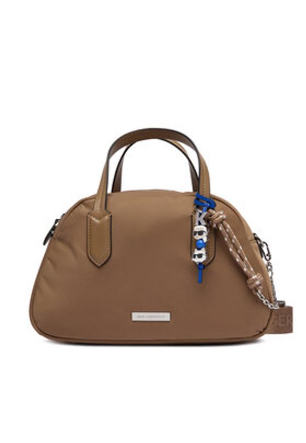 Karl Lagerfeld - KARL LAGERFELD Torebka B1W30015 Brązowy. Kolor: brązowy. Materiał: skórzane