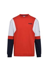 Diadora - Bluza męska DIADORA SWEATSHIRT CREW DIADORA CLUB M. Kolor: czerwony #1