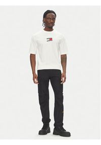 TOMMY HILFIGER - Tommy Hilfiger T-Shirt F1 Movie MW0MW41391 Biały Regular Fit. Kolor: biały. Materiał: bawełna #5