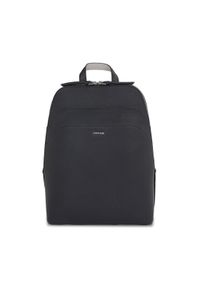 Calvin Klein Plecak Business Backpack_Saffiano K60K611676 K60K611676 Czarny. Kolor: czarny. Materiał: skóra