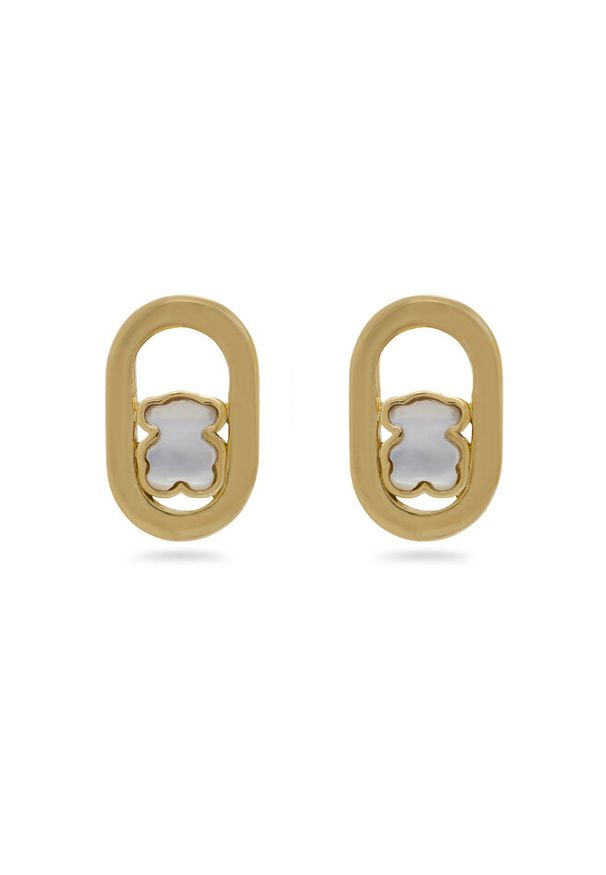 Tous - Kolczyki TOUS. Materiał: złote. Kolor: złoty