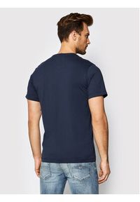 Tommy Jeans T-Shirt Classic DM0DM09598 Granatowy Regular Fit. Kolor: niebieski. Materiał: bawełna