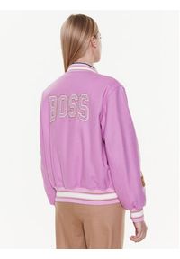 BOSS - Boss Kurtka bomber 50483272 Różowy Relaxed Fit. Kolor: różowy. Materiał: syntetyk #3