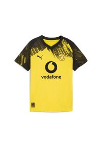 Puma - Młodzieżowa koszulka domowa Borussia Dortmund 25/26 PUMA. Kolor: czarny, żółty, wielokolorowy. Sport: piłka nożna