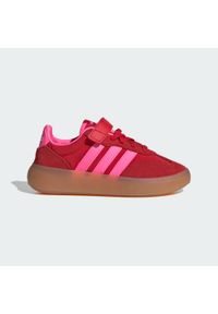 Adidas - Buty dla dzieci Barreda Decode. Okazja: na uczelnię. Zapięcie: pasek. Kolor: czerwony, brązowy, różowy, wielokolorowy. Sport: joga i pilates