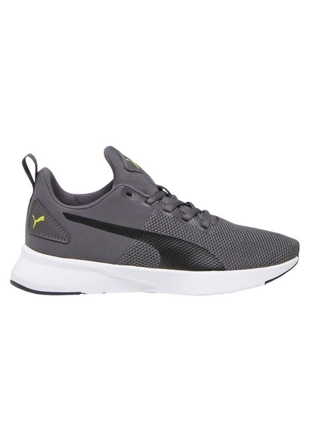 Puma - Dziecięce/niemowlęce Buty Do Biegania Flyer Runner. Okazja: na spacer. Kolor: szary. Sport: turystyka piesza