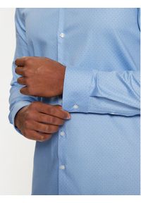 Calvin Klein Koszula K10K112946 Niebieski Slim Fit. Kolor: niebieski. Materiał: bawełna #3