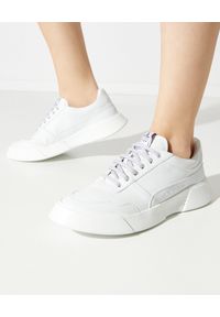 PREMIUM BASICS - Białe sneakersy Snow. Kolor: biały. Materiał: poliester. Wzór: aplikacja #1