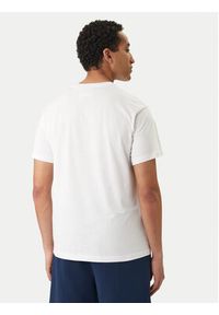 Versace Jeans Couture T-Shirt 80GAHE01 CJ00E Biały Regular Fit. Kolor: biały. Materiał: bawełna #4