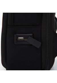 Wittchen - Męski plecak na laptopa 15,6" z portem USB czarny. Kolor: czarny. Materiał: poliester. Styl: klasyczny, casual, elegancki #7