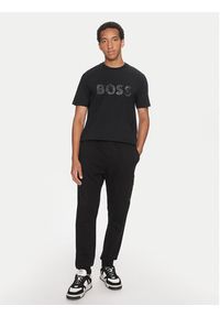 BOSS - Boss T-Shirt Jagged 1 50519365 Czarny Relaxed Fit. Kolor: czarny. Materiał: bawełna #5