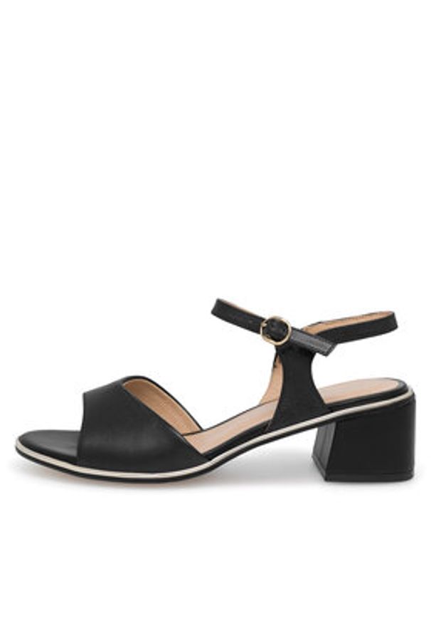 Lasocki Sandały WYL3784-1Z Czarny. Kolor: czarny. Materiał: skóra