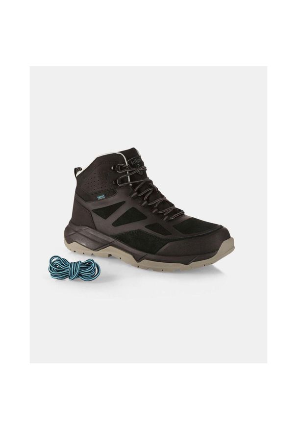 Buty trekkingowe Kilpi Piton WP-U High. Kolor: czarny. Materiał: nylon. Styl: sportowy. Sport: turystyka piesza, wspinaczka