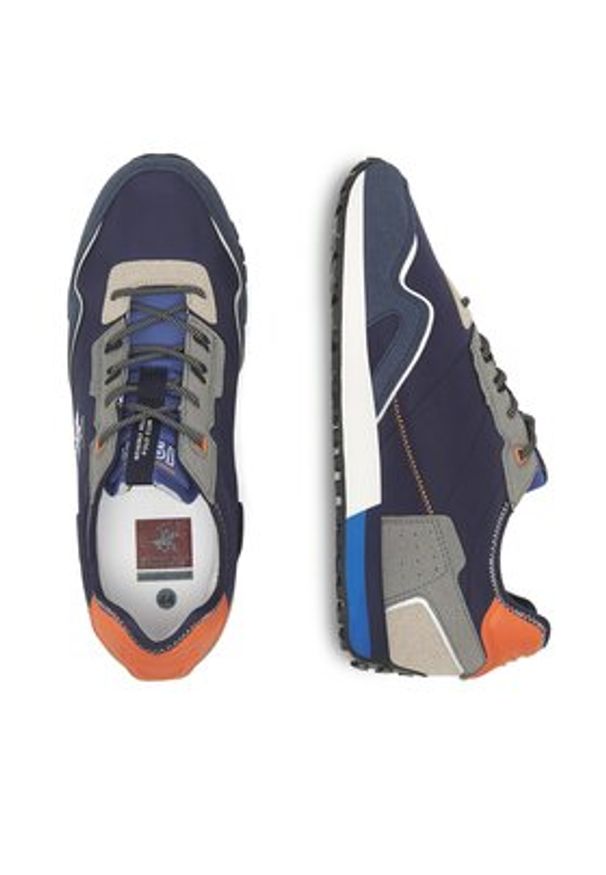 Beverly Hills Polo Club Sneakersy SPORTMAX-01 Granatowy. Kolor: niebieski. Materiał: materiał