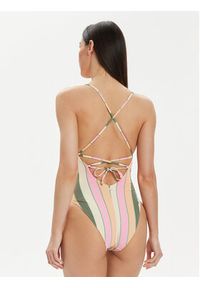 Roxy Strój kąpielowy Vista Stripe One Piece ERJX103639 Kolorowy. Materiał: syntetyk. Wzór: kolorowy