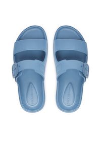 TOMMY HILFIGER - Tommy Hilfiger Klapki FW0FW08953 Szary. Kolor: szary. Materiał: syntetyk #6