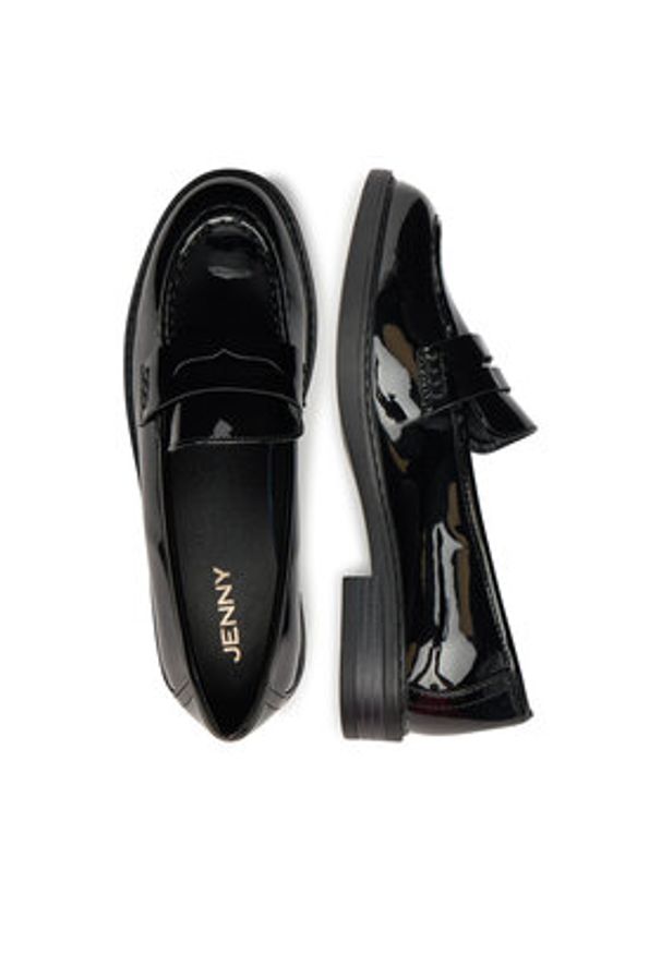 Jenny - JENNY Mokasyny EDI WYL3675-2 Czarny. Kolor: czarny. Materiał: materiał, syntetyk