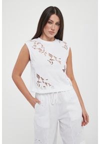 Twinset Milano - Top damski koronkowy TWINSET. Materiał: koronka #1