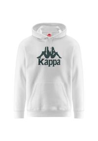 Bluza z kapturem Kappa Malmo 3. Typ kołnierza: kaptur. Kolor: zielony, biały, wielokolorowy. Materiał: bawełna. Sport: fitness #1