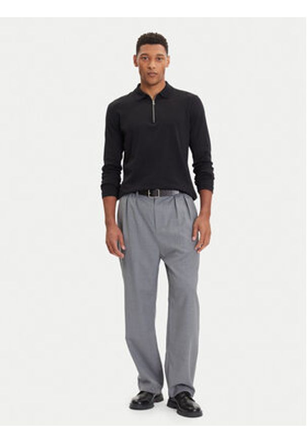 Marc O'Polo Polo M29 2144 52078 Czarny Regular Fit. Typ kołnierza: polo. Kolor: czarny. Materiał: bawełna