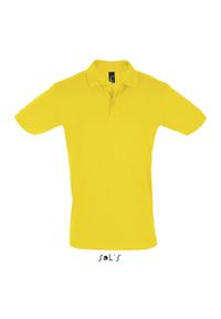 SOL'S - Polo Sol's Perfect. Typ kołnierza: polo. Kolor: żółty. Styl: elegancki #1